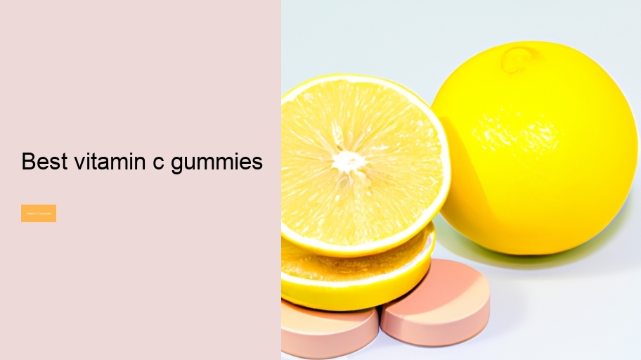 best vitamin c gummies