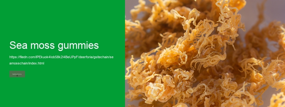 sea moss gummies reviews